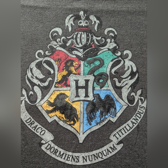 Harry Potter Hogwarts Crest Tee — Size M — Universal Studios - Picture 2 of 8